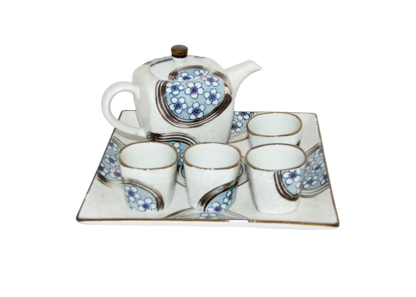 Juego de té Blue